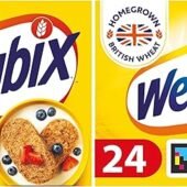 Weetabix, Breakfast, Packed with Fibre, High in Vitamin D, Low in Sugar and Salt, 24 Biscuits (430g) (Pack of 2)